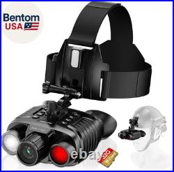 Night Vision Goggles, Upgraded Head-Mounted Night Vision Binoculars with Infrare Night Vision Goggles, Upgraded Head-Mounted Night Vision Binoculars with Infrare