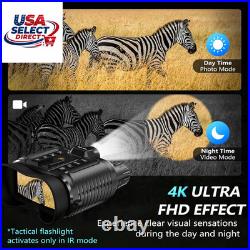 Night Vision Goggles, Upgraded Rechargeable Head-Mounted Night Vision Binoculars