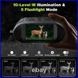 Night Vision Goggles for Adults, 112 MP 4K Night Vision Binoculars 12X Zoom & 50