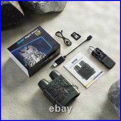 Night Vision Goggles for Adults, 4K Infrared Night Vision Binoculars with Rechar