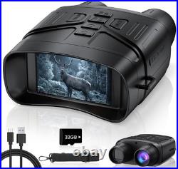 Night Vision Goggles for Adults, 4K Night Vision Binoculars with 5000mAh Rech Night Vision Goggles for Adults, 4K Night Vision Binoculars with 5000mAh Rech