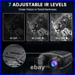 Night Vision Goggles for Adults, 4K Night Vision Binoculars with 5000mAh Rech Night Vision Goggles for Adults, 4K Night Vision Binoculars with 5000mAh Rech