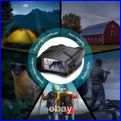 Night Vision Goggles for Adults, 4K Night Vision Binoculars with 5000mAh Rech