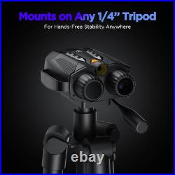 Night Vision Goggles for Adults 4K Tactical Binoculars with Camera Infrared G