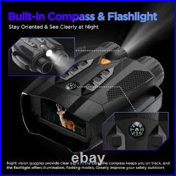 Night Vision Goggles for Adults 4K Tactical Binoculars with Camera Infrared G