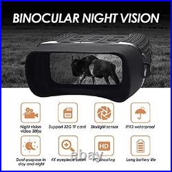 Night Vision Goggles for Complete Darkness and Day Night Vision Binoculars Wi