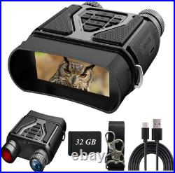 Night Vision Goggles with 8X Zoom Waterproof Infrared Binoculars for Hunting Night Vision Goggles with 8X Zoom Waterproof Infrared Binoculars for Hunting