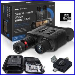 Night Vision Goggles with Infrared Diffuser Digital Binoculars