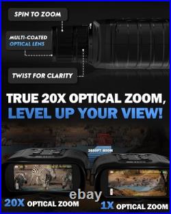 Night Vision Goggles with Infrared Diffuser Digital Binoculars