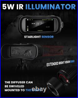 Night Vision Goggles with Infrared Diffuser Digital Binoculars