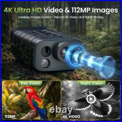 Night Vision Goggles with Rangefinder 4K Camouflage Color, Color