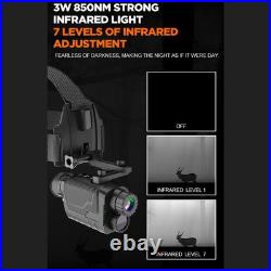 Night Vision GogglesHead-Mounted Night Vision Goggles with Elastic Head Strap