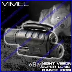 Night Vision Hunting Camera Goggles Binocular Monocular Digital NV Security DVR
