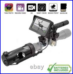 Night Vision M-PRO 2 Infrared Rifle Scope 850nm IR HD Camera DVR 2025 UPGRADED