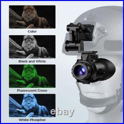 Night Vision Monocular 2K 60Hz Refresh Digital Night Vision Goggles Telescope