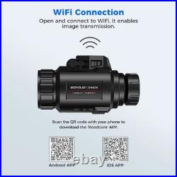 Night Vision Monocular 2K 60Hz Refresh Digital Night Vision Goggles Telescope