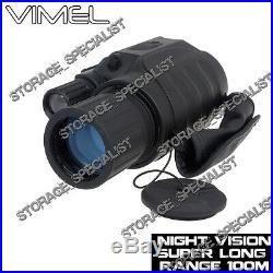 Night Vision Monocular Digital NV Camera Goggles Binoculars Hunting Security DVR