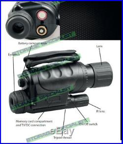 Night Vision Monocular Digital NV Camera Goggles Binoculars Hunting Security DVR