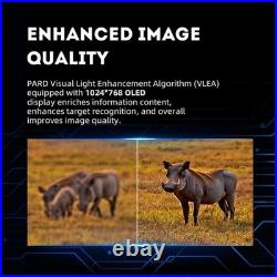 Night Vision Monocular, Digital Night Vision Goggles for Wildlife Viewing, Hu