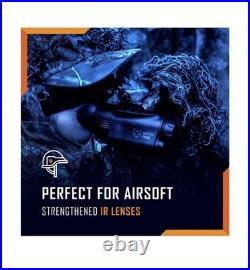 Night Vision Monocular Nightfox Prowl Night Vision Goggles, Head or Helmet