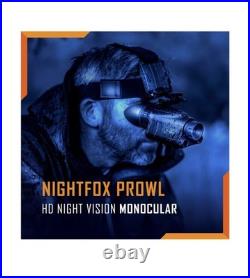 Night Vision Monocular Nightfox Prowl Night Vision Goggles, Head or Helmet Night Vision Monocular Nightfox Prowl Night Vision Goggles, Head or Helmet