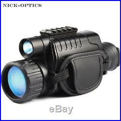 Night Vision Monocular Scope Ir Goggles Gen Sight Digital Riflescope Day Infrare