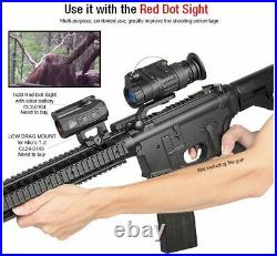 Night Vision Rifle Scope Monocular Goggle Mountable To Helmet Ir Hunting