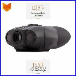 Nightfox 119V Night Vision Goggles Digital Infrared 75yd Range Recharge