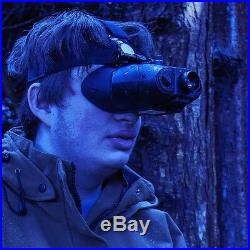 Nightfox 120R Night Vision Monocular Binoculars Goggles Infrared IR 3x20