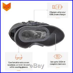 Nightfox 120R Night Vision Monocular Binoculars Goggles Infrared IR 3x20