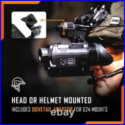 Nightfox Prowl 2 Night Vision Goggles, Infrared Night Vision Monocular