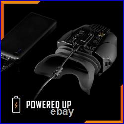 Nightfox Swift 2 Pro Night Vision Goggles, Head Mounted Black Nightfox Swift 2 Pro Night Vision Goggles, Head Mounted Black