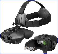 Nightfox Swift 2 and Swift 2 Pro Night Vision Goggles, Head Mounted Black