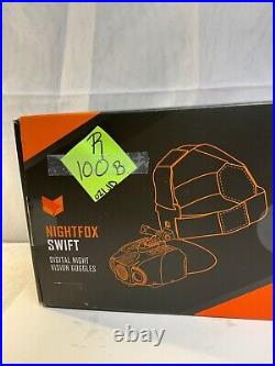 Nightfox Swift Black Digital Infrared Night Vision Goggles With Manual