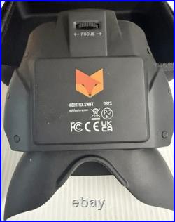 Nightfox Swift Night Vision Goggles Digital Infrared 2x Magnification 75yd Nightfox Swift Night Vision Goggles Digital Infrared 2x Magnification 75yd