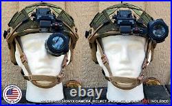 Nightwatch 2 Single Sionyx Aurora Folding Helmet Mount Night Vision NVG NODS