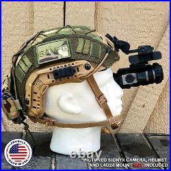 Nightwatch 2 Single Sionyx Aurora Folding Helmet Mount Night Vision NVG NODS