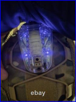 Nij Iiia Helmet Nvg Ready L4 Mount Nav Light F30 Comm Ar172 Radio Ptt Iff Scrim
