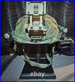 Nij Iiia Helmet Wendy 3.0 Sf Light Mpls F30 Hdst L4 Nvg Mount Ir Iff Uv32 Radio