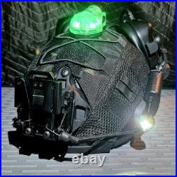 Nij Iiia Tactical Helmet Nvg Ready F30 Comm Uv5r L4 Nvg Mount U94ptt Ir Iff