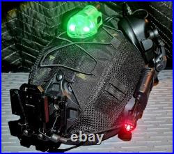 Nij Iiia Tactical Helmet Nvg Ready F30 Comm Uv5r L4 Nvg Mount U94ptt Ir Iff
