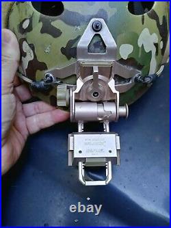 OPS CORE Fast Carbon Helmet Special Forces SEAL CAG WILCOX NVG G30 Mount L/XL