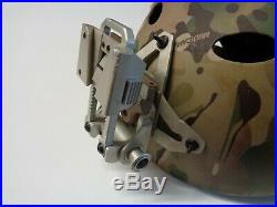 Ops Core FAST Carbon Bump Helmet Multicam MED / LG with Wilcox L4 G65 NVG Mount