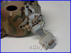 Ops Core FAST Carbon Bump Helmet Multicam MED / LG with Wilcox L4 G65 NVG Mount