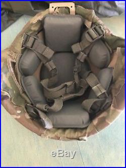 Original US Army ACH Advanced Combat Helmet with Cover And NVG. Large 2005