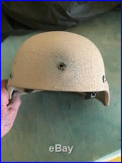 Original US Army ACH Advanced Combat Helmet with Cover And NVG. Large 2005