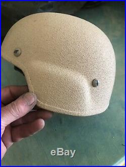Original US Army ACH Advanced Combat Helmet with Cover And NVG. Large 2005