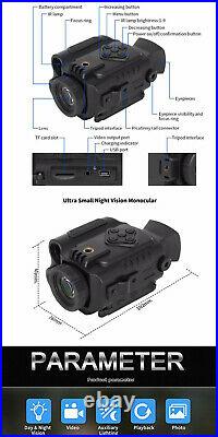 P4-0118 IR Infrared Night Vision Monocular NVM NVG Scope Offers Accepted