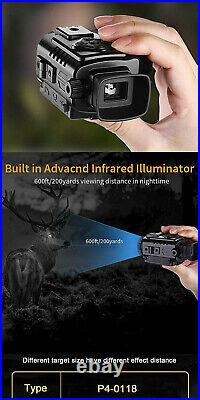 P4-0118 IR Infrared Night Vision Monocular NVM NVG Scope Offers Accepted