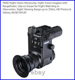 PARD Night Vision Monocular, Night Vision Goggles with Rangefinder